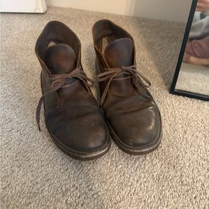 Used Clark desert boot beeswax size 11 but still a lot of wear left!